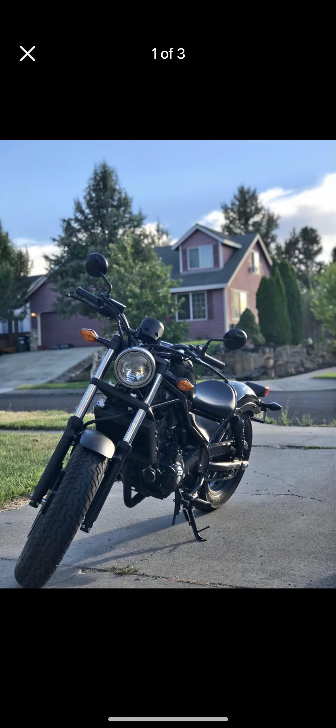 Honda Rebel iPhone 13 Pro Wallpaper 1170x2532