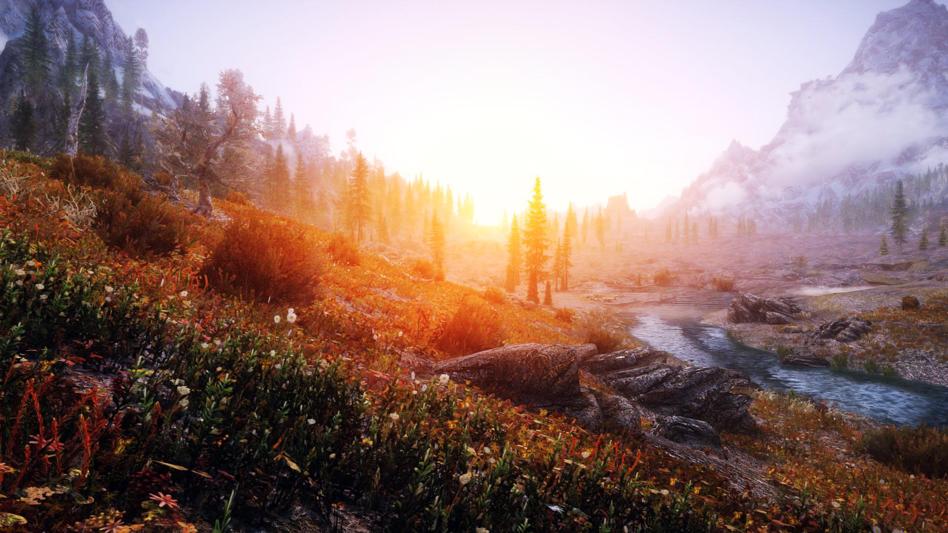 Skyrim Full HD 1080p Wallpaper 1920x1080