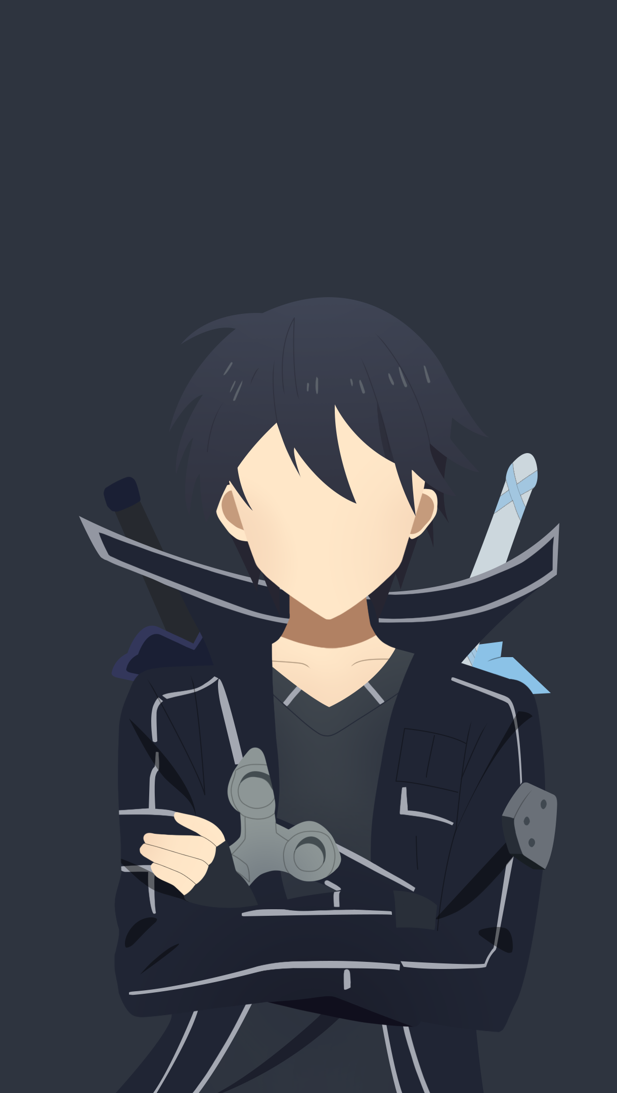 Kirito Phone Wallpaper 1220x2160