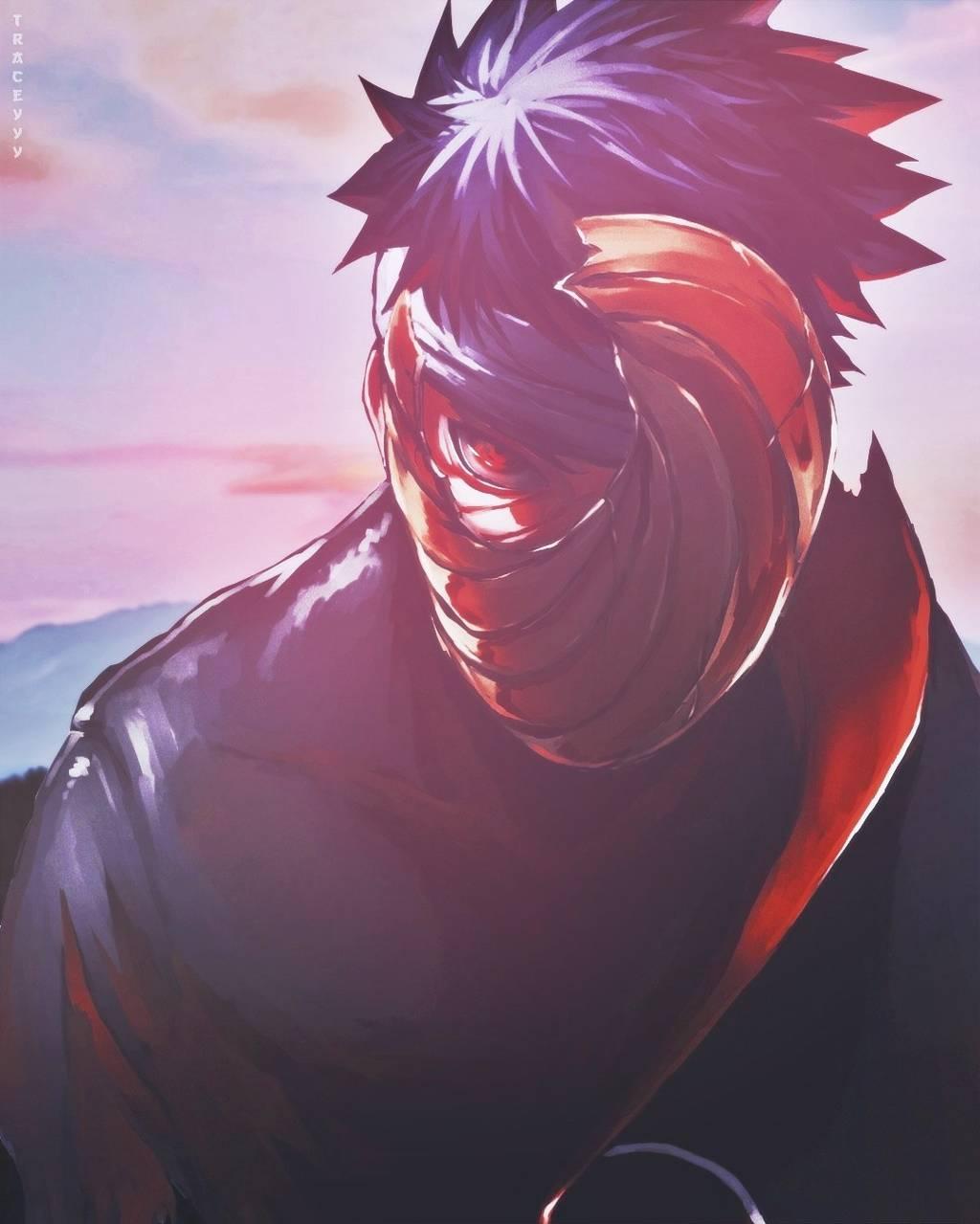 Obito Uchiha Phone Background 1024x1280