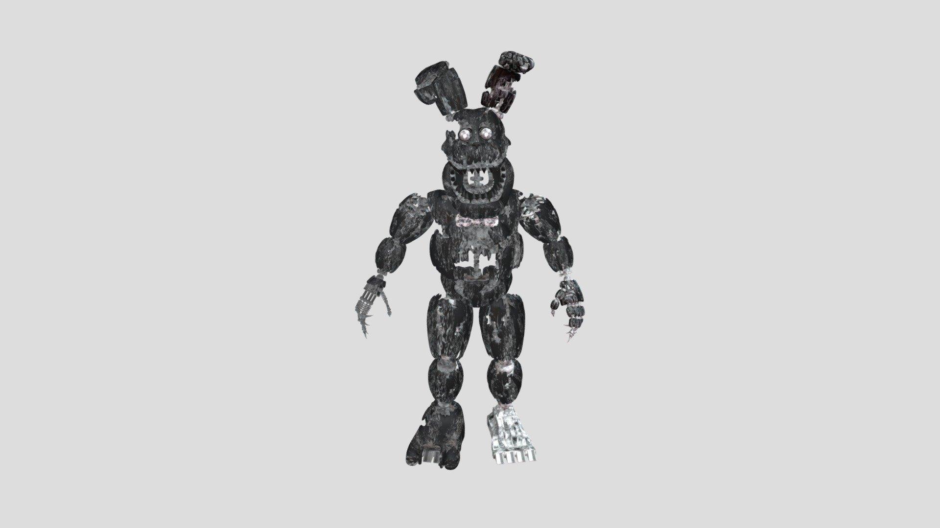 Nightmare Bonnie Full HD 1080p Wallpaper 1920x1080