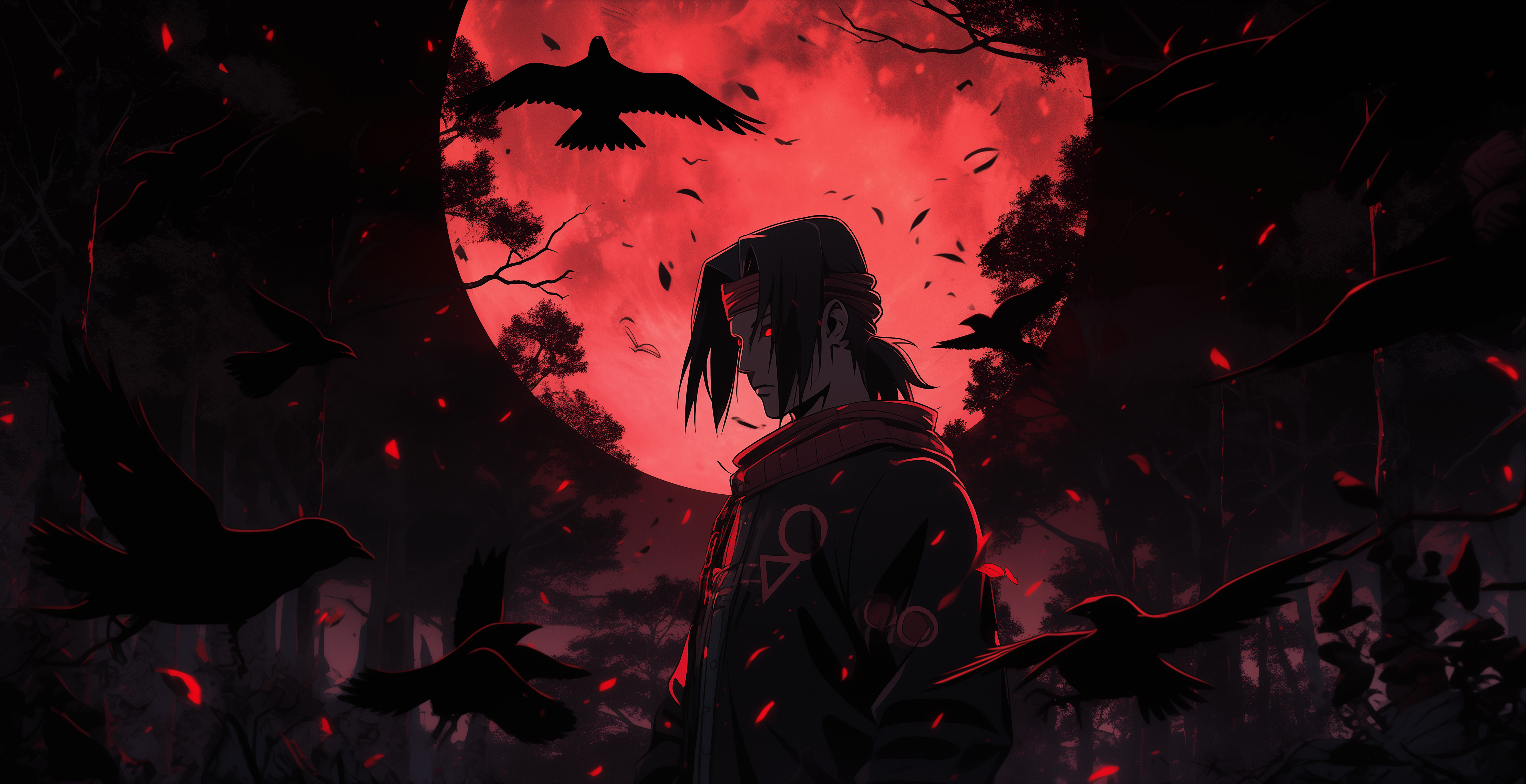 Itachi Uchiha Hd Laptop Background 5824x2995