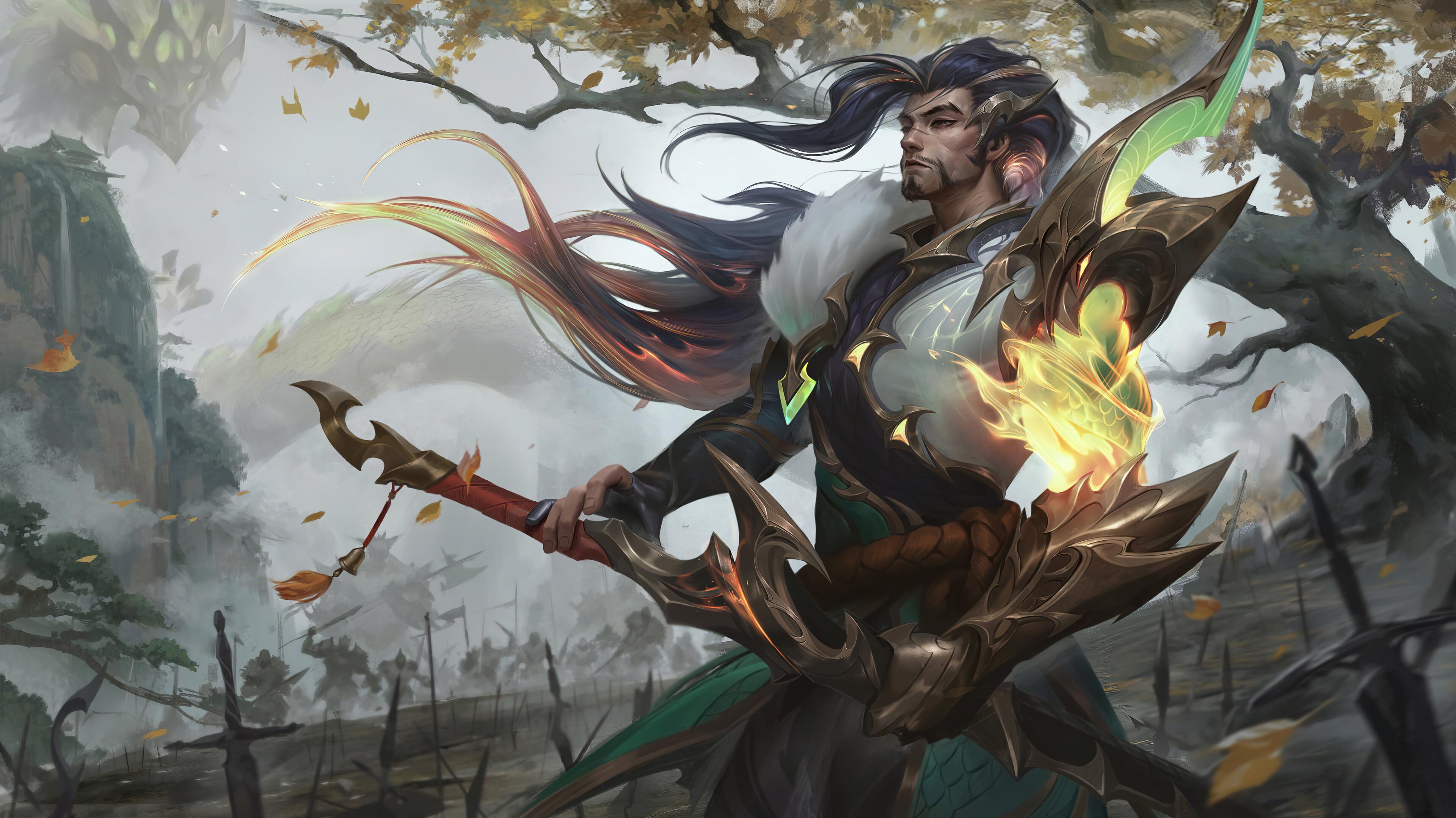 Yasuo 4k UHD Wallpaper 3840x2160