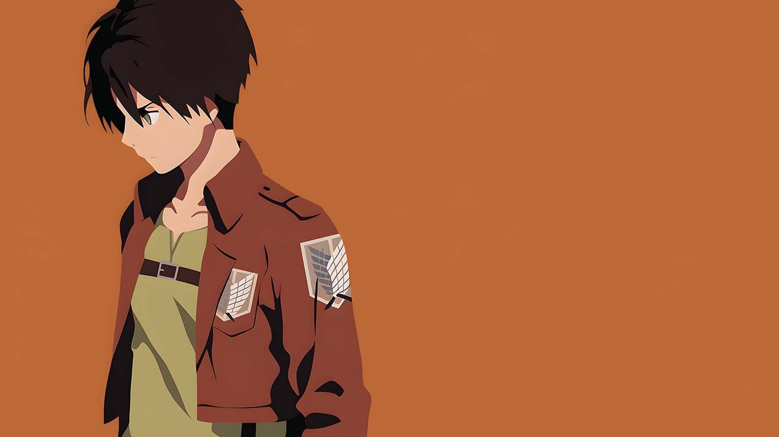 Eren Yeager Wallpaper Image 1536x864