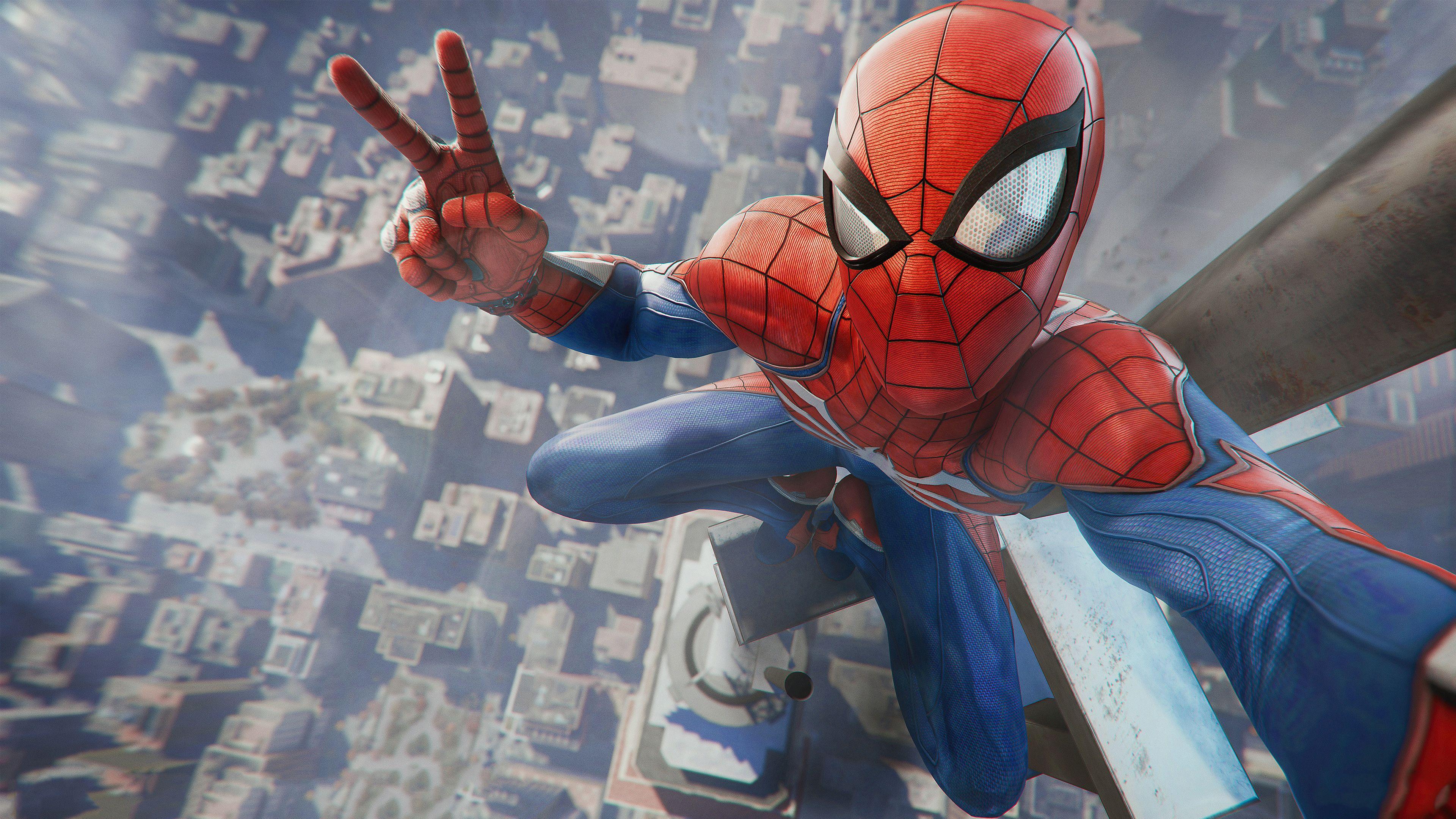 Spider Man Ps4 4k UHD Wallpaper 3840x2160