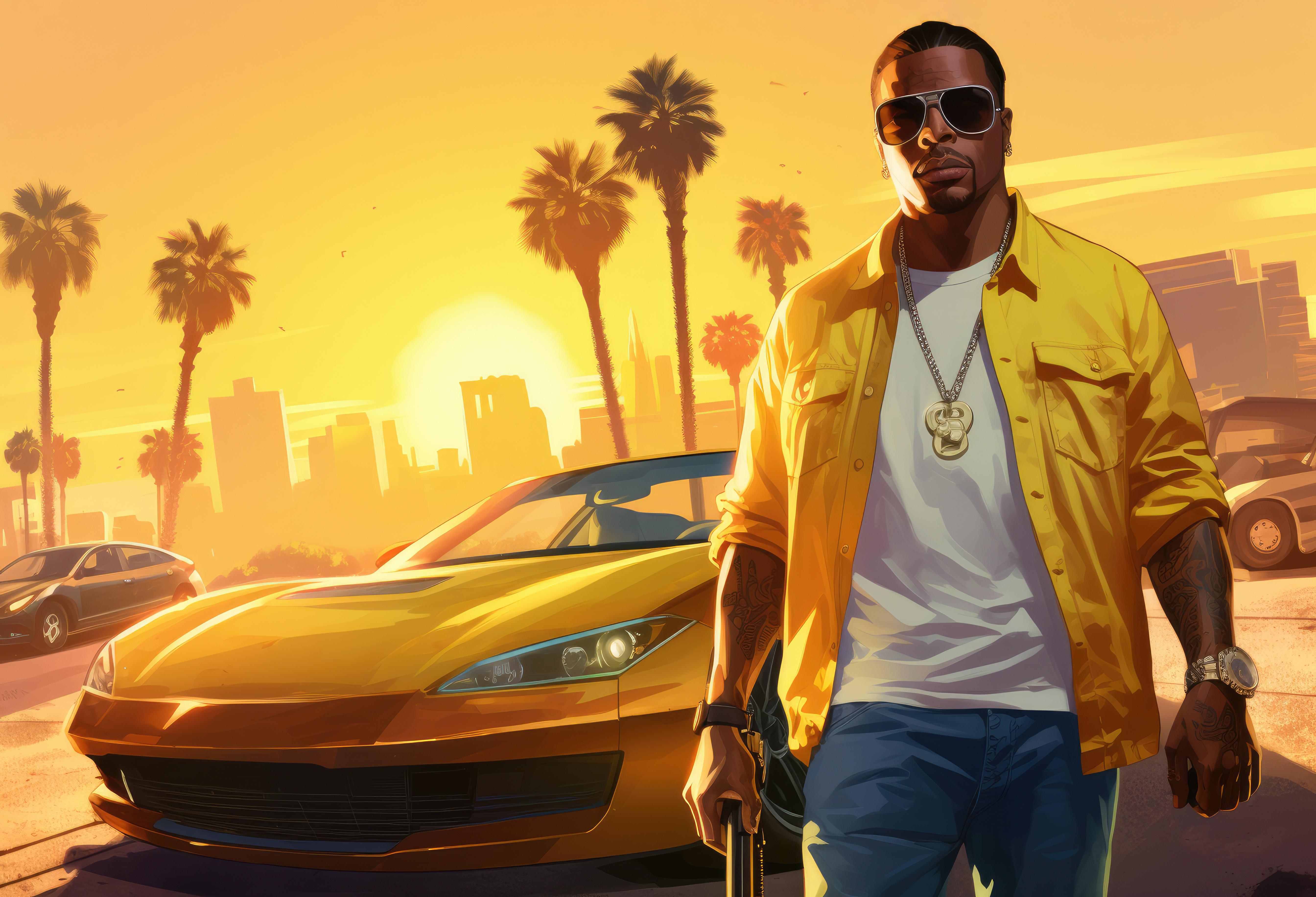 Gta MacBook Wallpaper 5376x3664