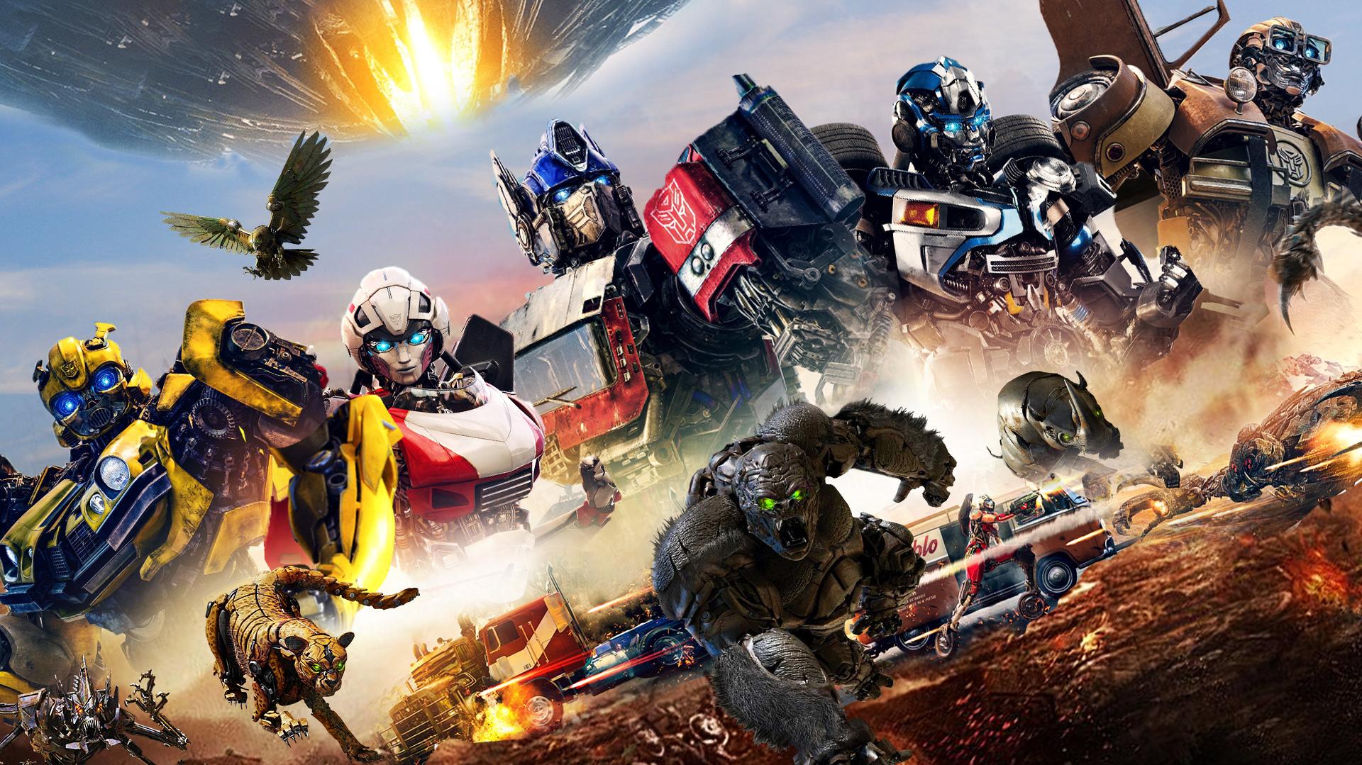 Transformers Rise Of The Beasts Full HD 1080p Wallpaper 1920x1080