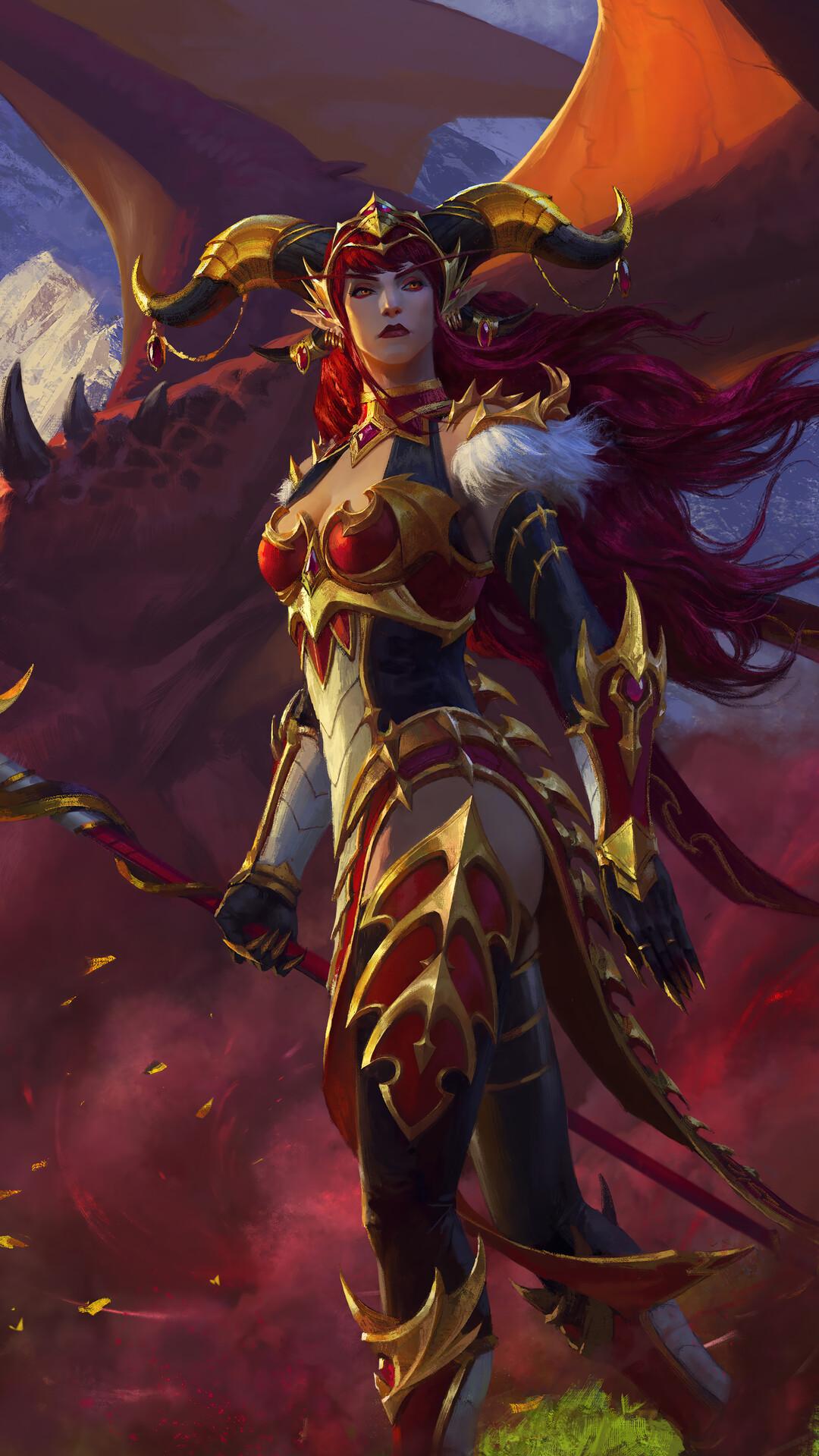 Alexstrasza Wallpaper for iPhone 1080x1920