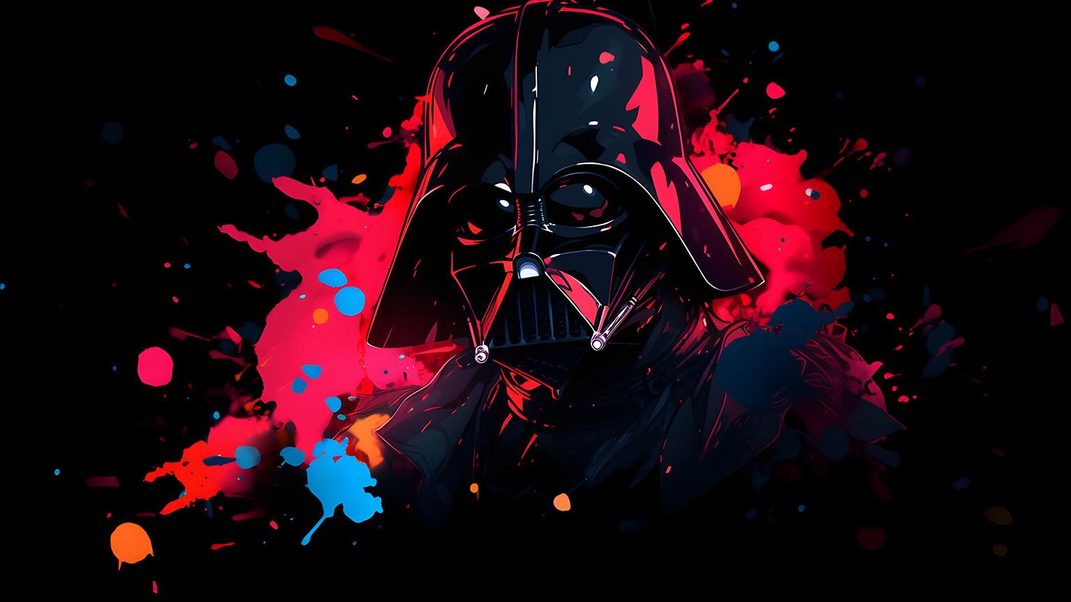 Darth Vader Desktop Wallpaper 1536x864