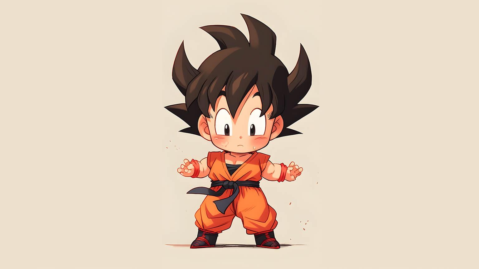 Goku Laptop Wallpaper 1536x864