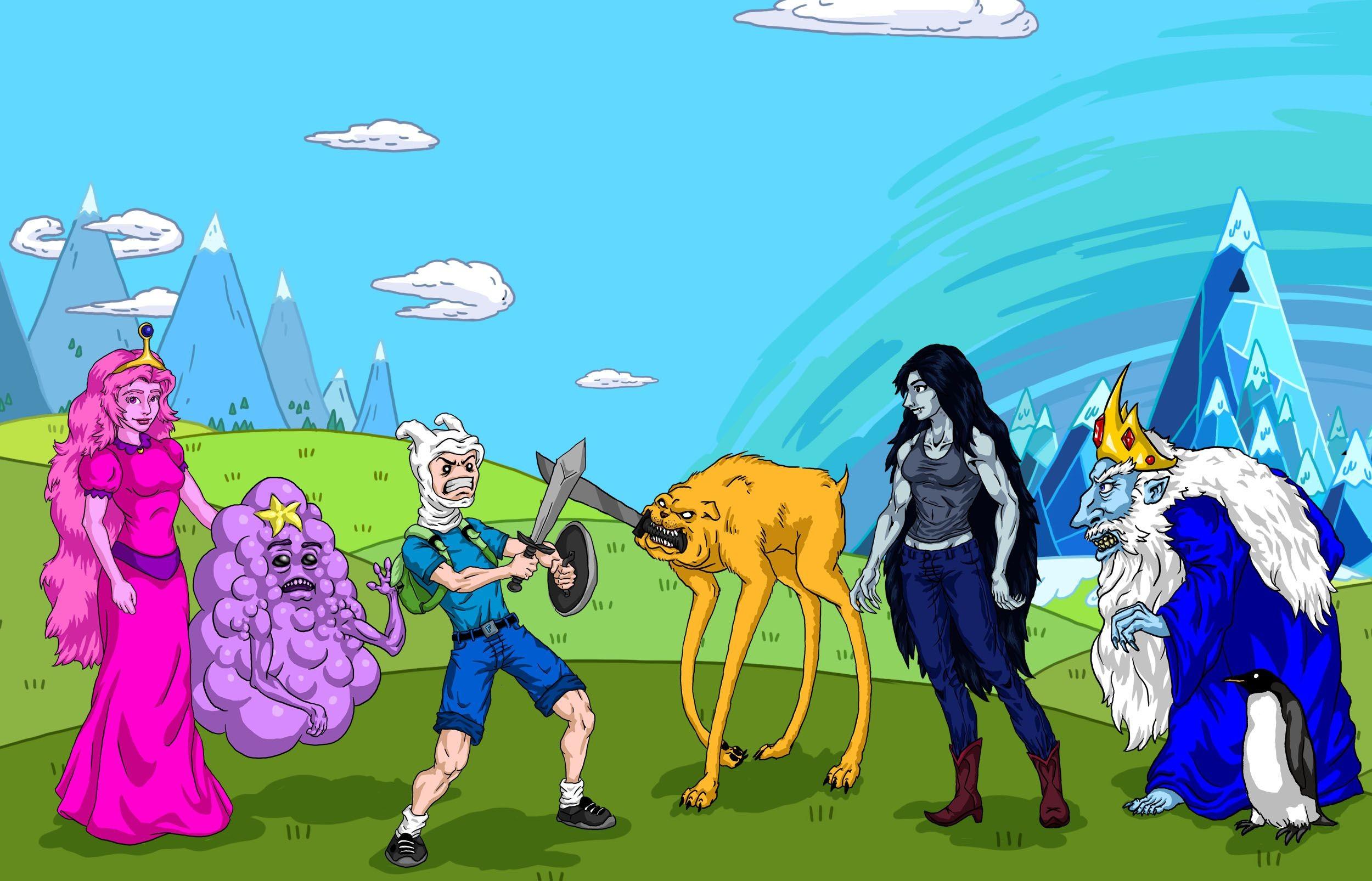 Adventure Time Wallpaper Image 2500x1607