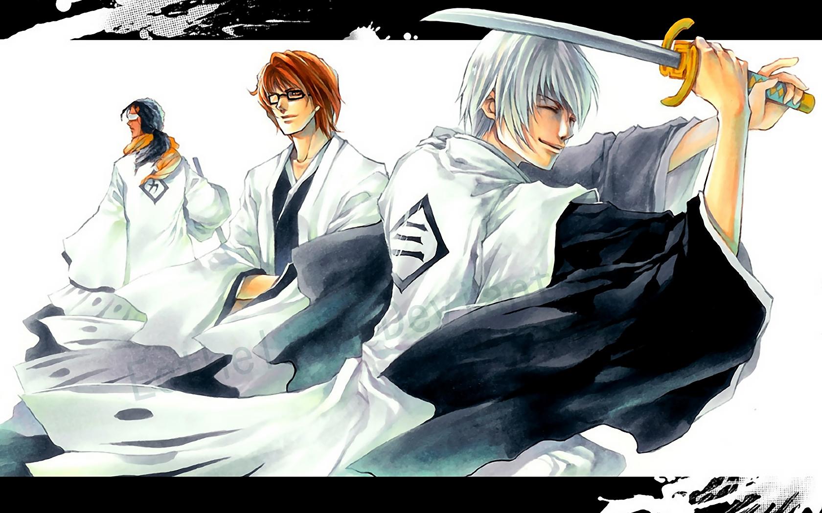 Gin Ichimaru Laptop Background 1680x1050