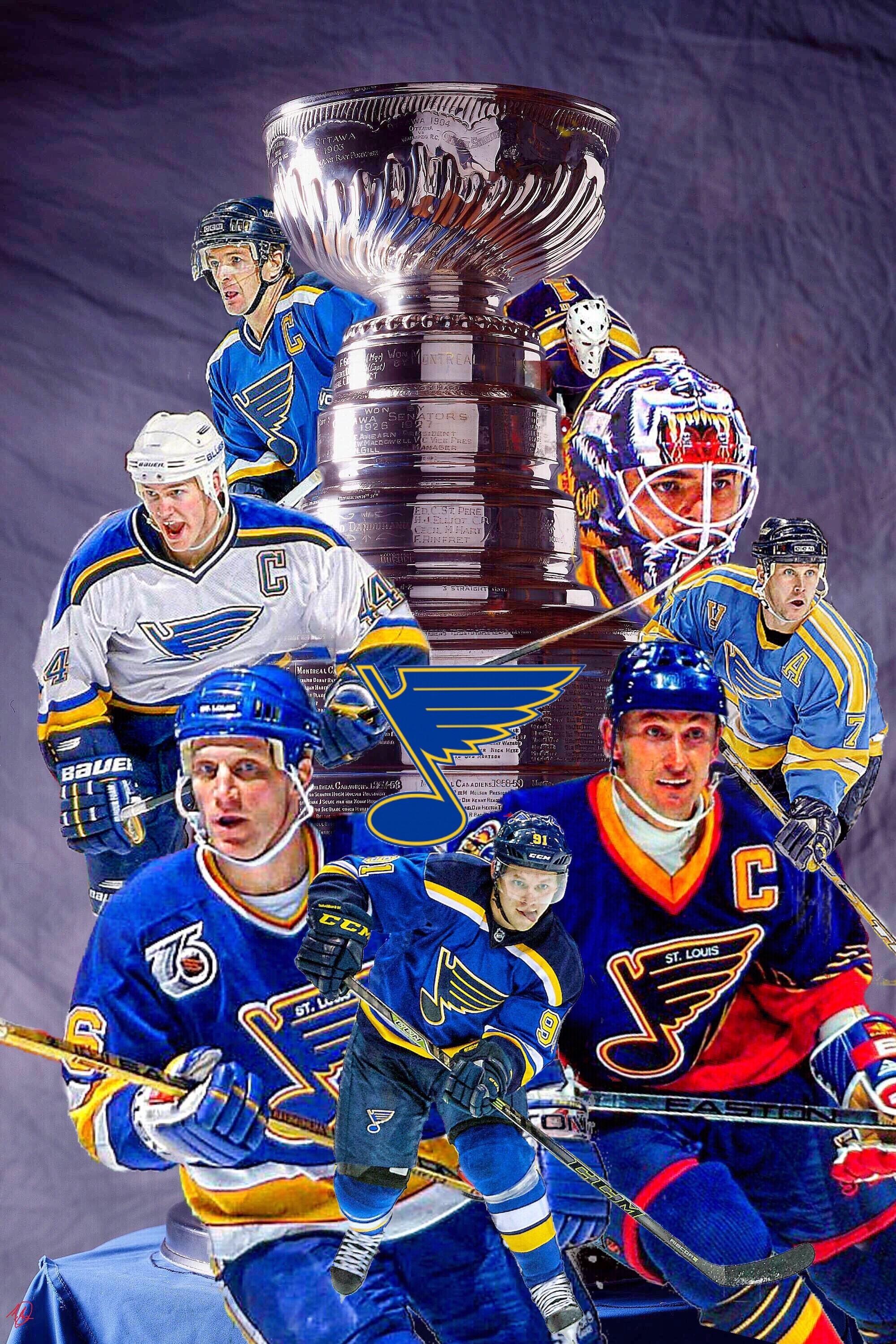 St Louis Blues Android Wallpaper 2000x3000