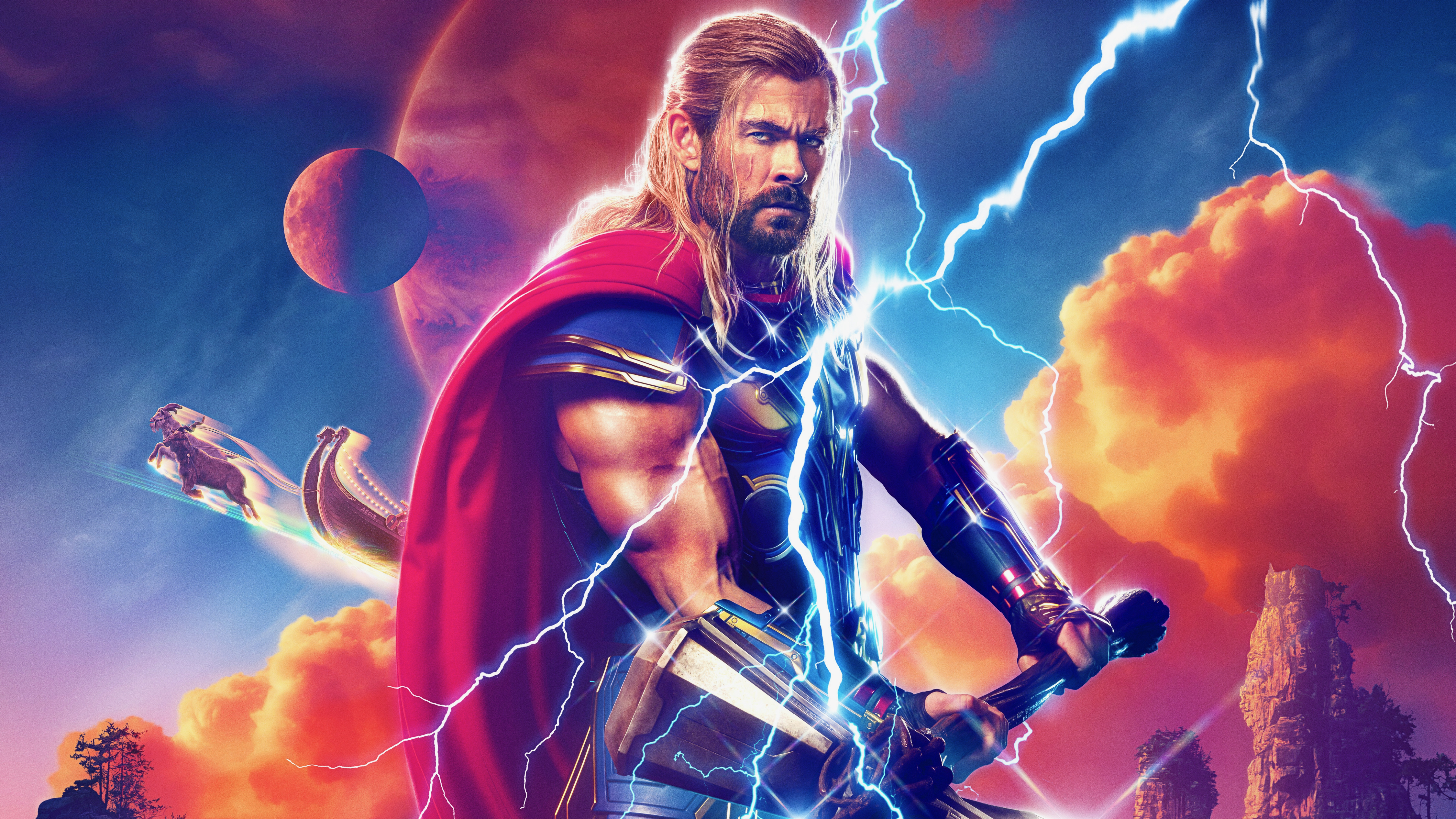 Thor Love And Thunder 4k Wallpaper 4500x2531