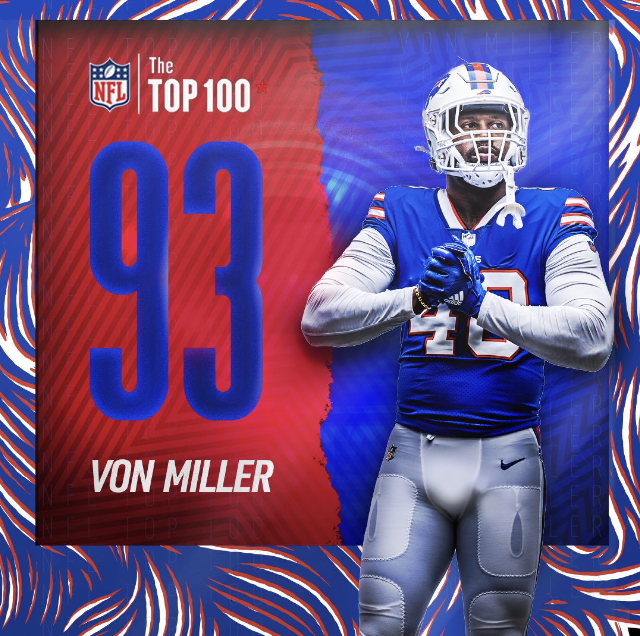 Von Miller Wallpaper 1284x1276