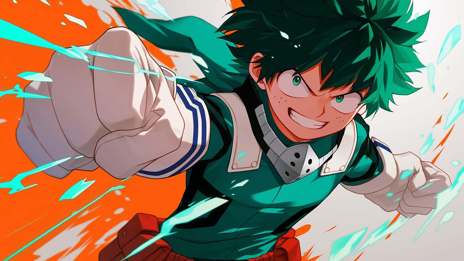 Izuku Midoriya Background Image 1536x864