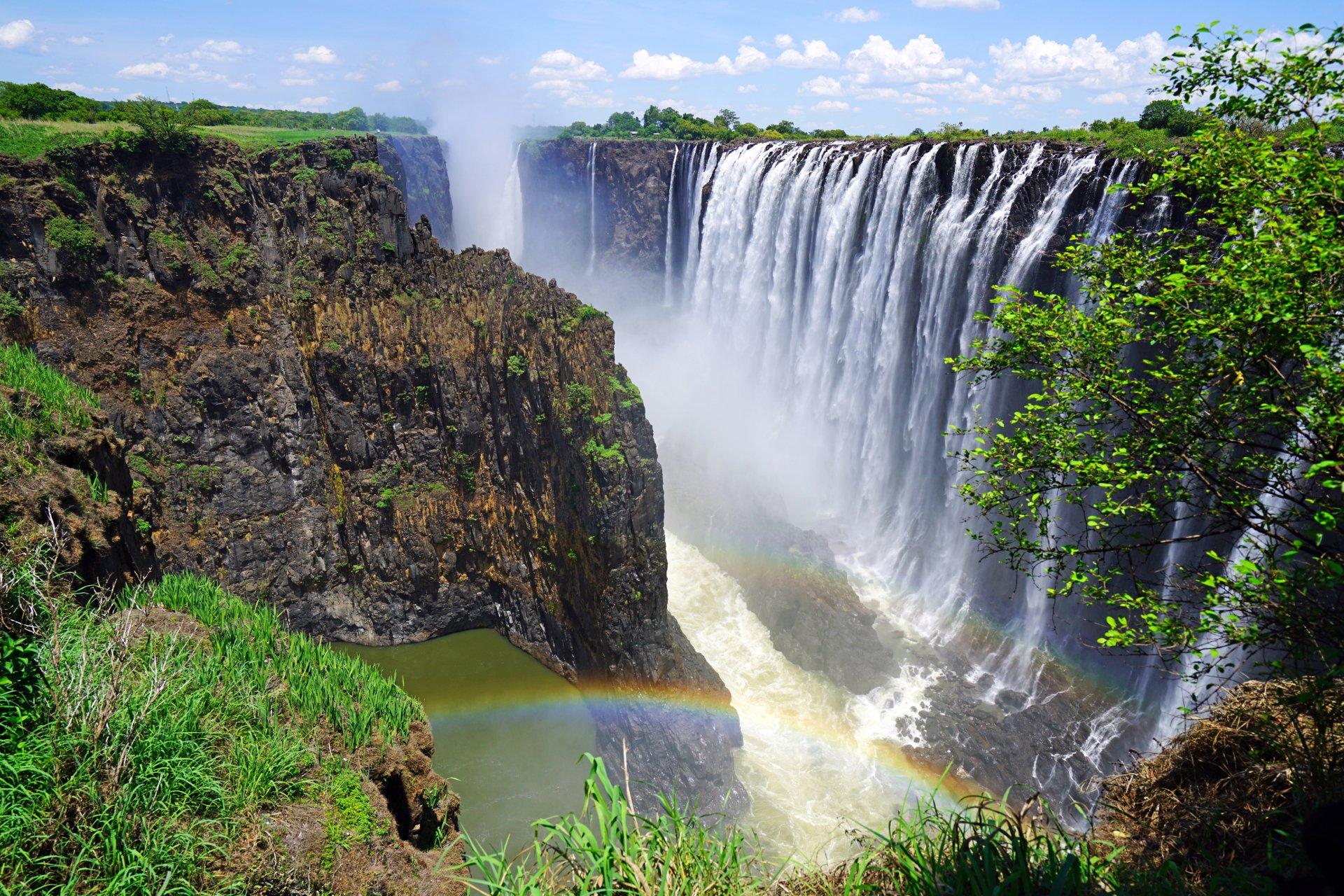 Victoria Falls Laptop Background 1920x1281