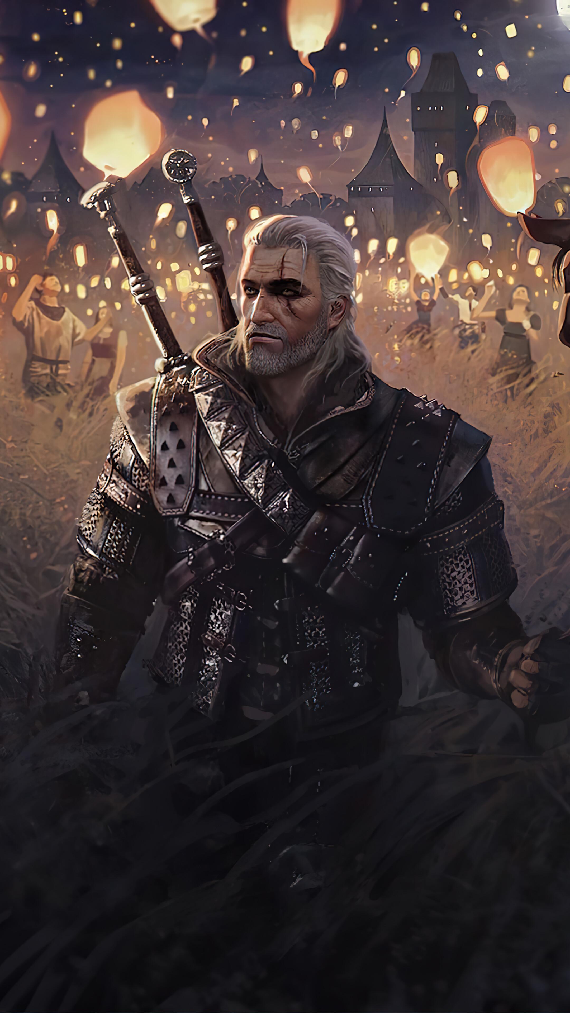 Geralt Of Rivia 4k Phone Wallpaper 2160x3840