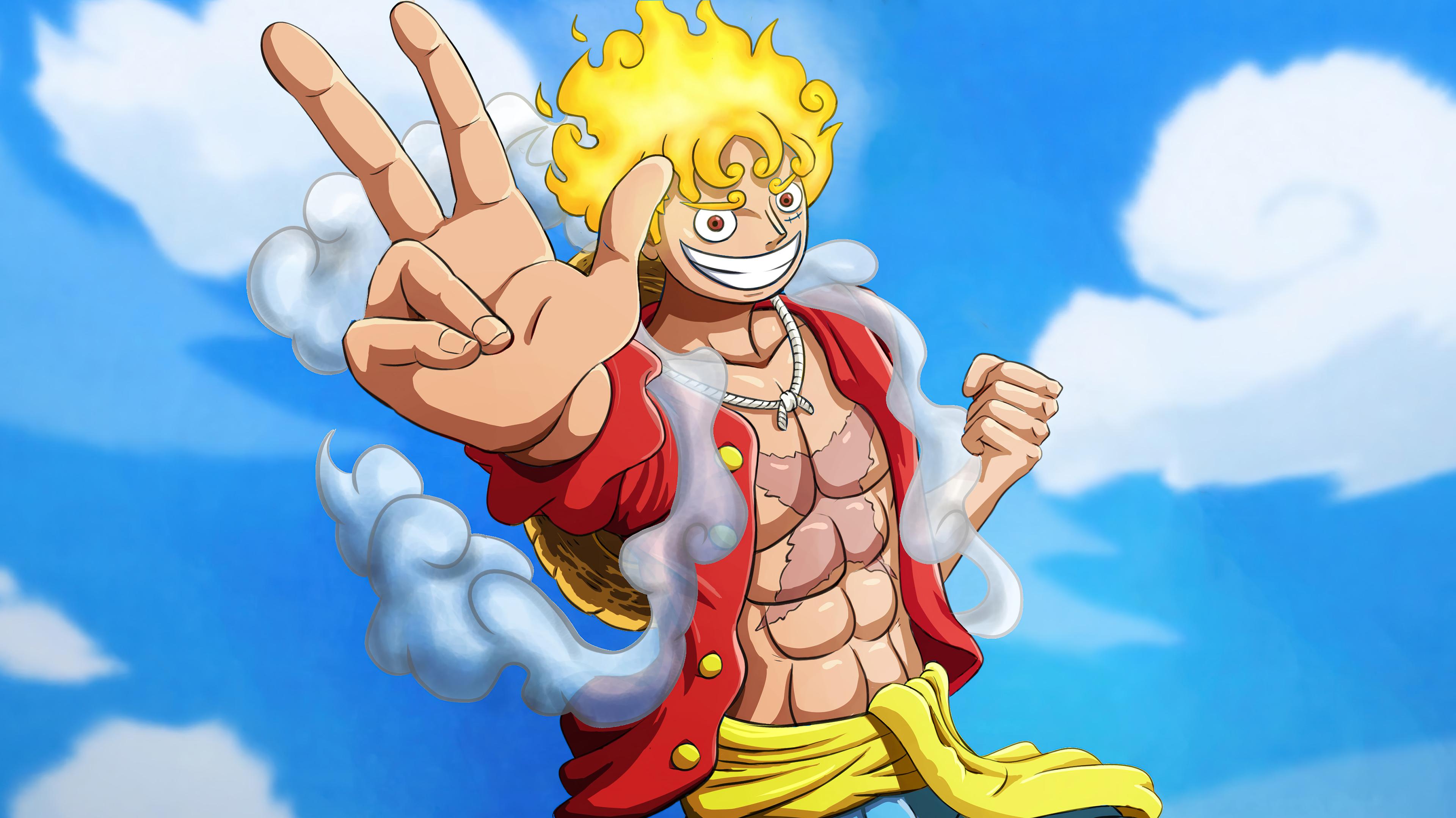 Gear 5 One Piece 4k UHD Wallpaper 3840x2160