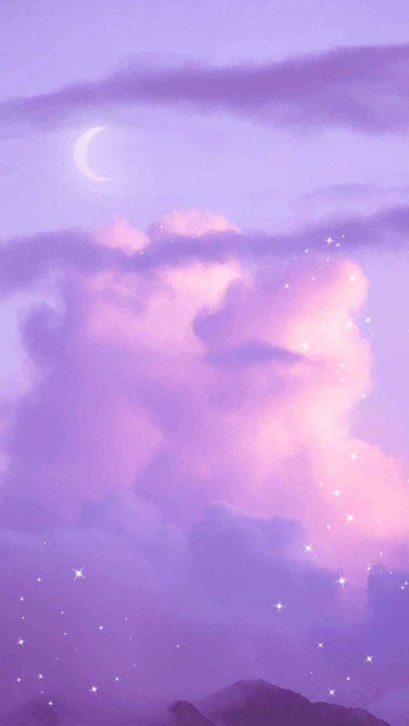 Purple Aesthetic Phone Background Image 800x1422