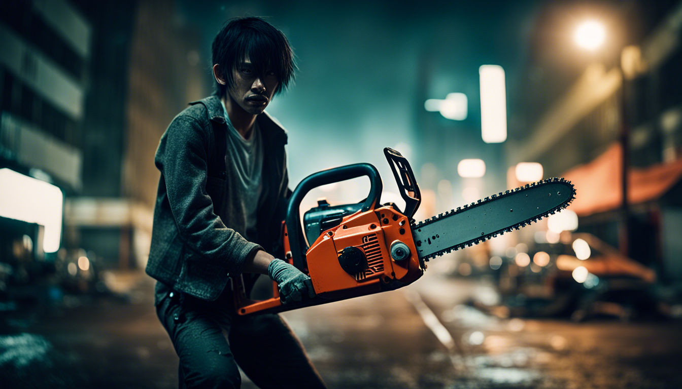 Chainsaw Man Desktop Wallpaper 1344x768