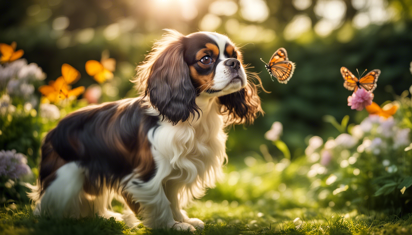 Charles Spaniel Dog Wallpaper 1344x768