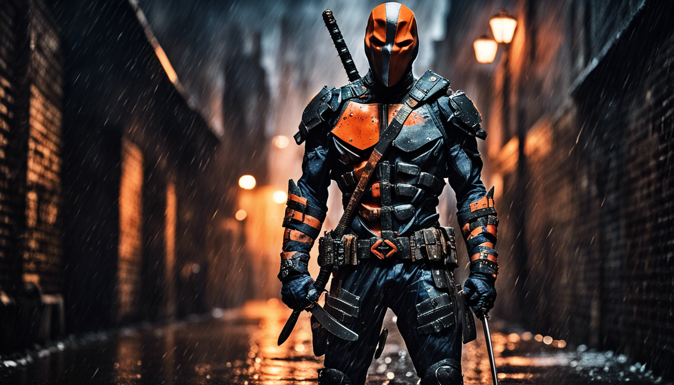 Deathstroke Wallpaper 1344x768