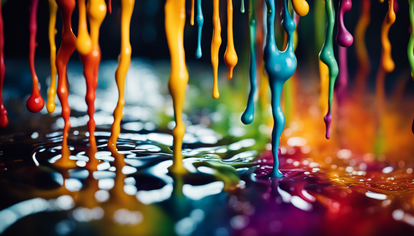 Drippy Desktop Wallpaper 1344x768