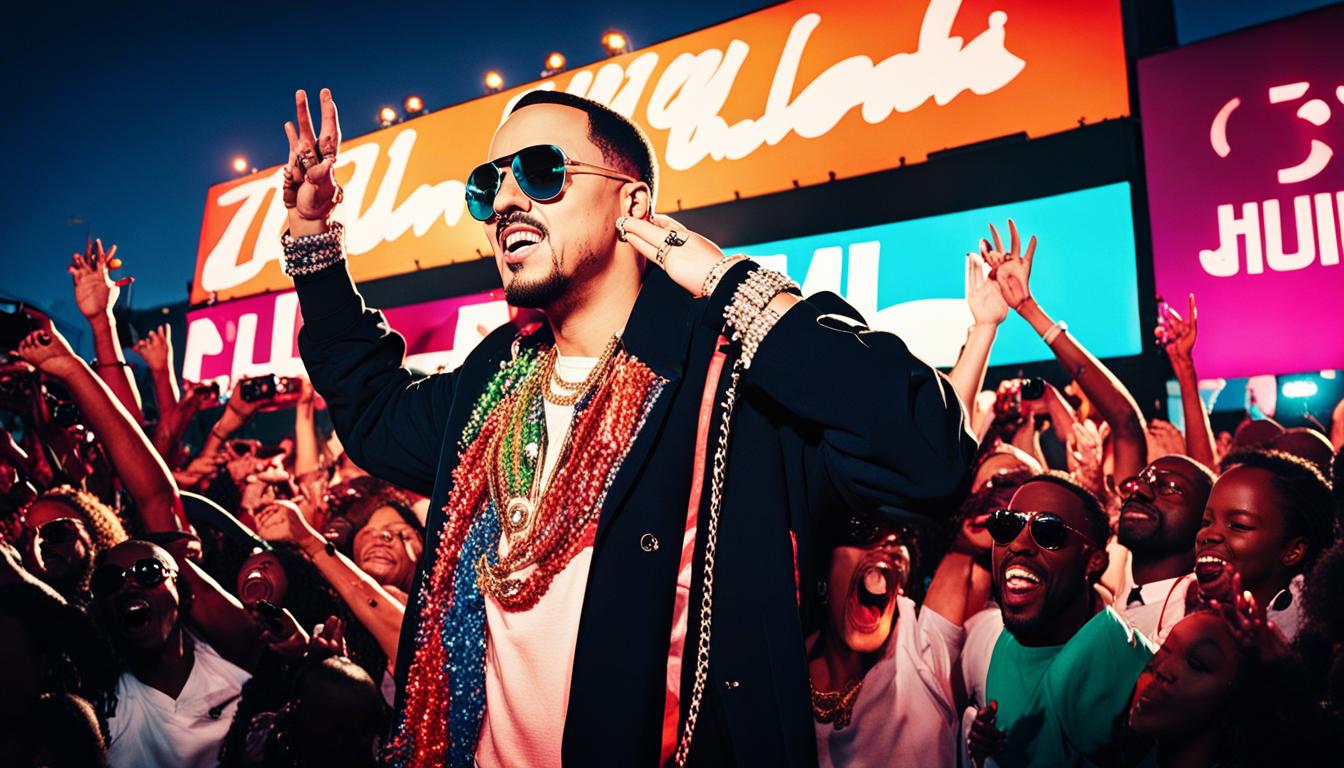 French Montana Wallpaper 1344x768