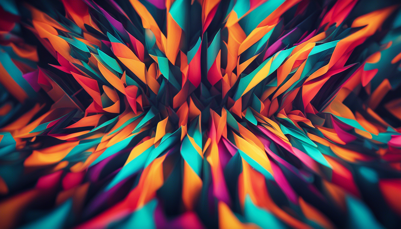 Geometric Wallpaper 1344x768