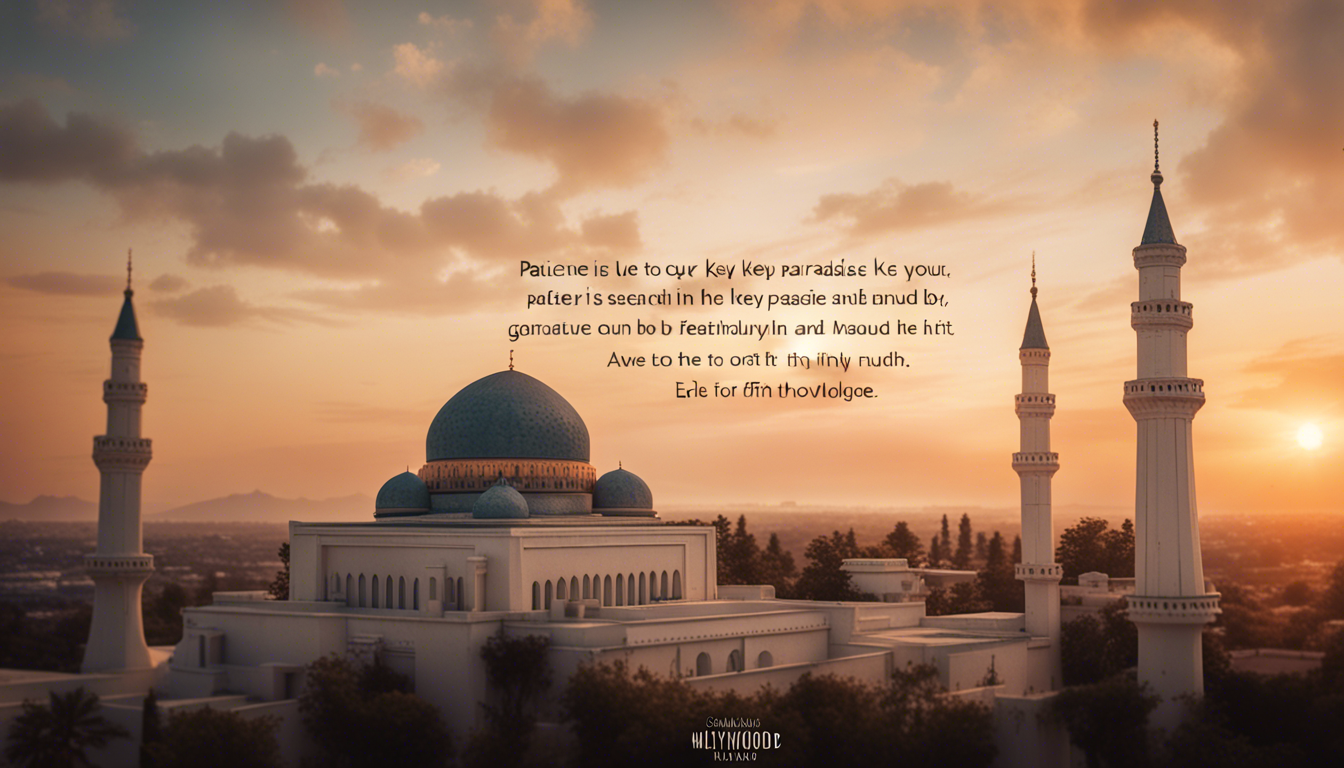 Islamic Quotes Desktop Wallpaper 1344x768