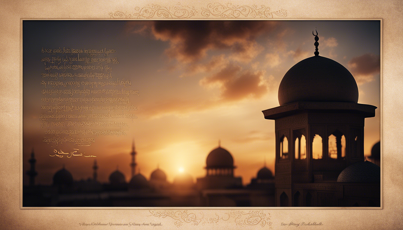 Islamic Quotes Desktop Wallpaper 1344x768