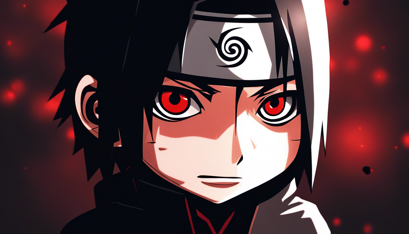 Itachi Chibi Wallpaper 1344x768