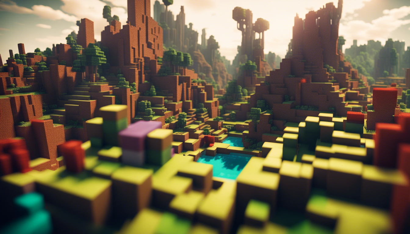 Minecraft Desktop Wallpaper 1344x768