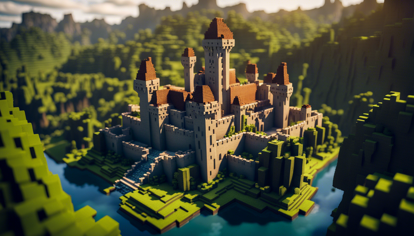 Minecraft Desktop Wallpaper 1344x768