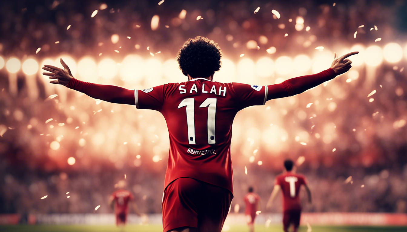 Mohamed Salah Wallpaper 1344x768