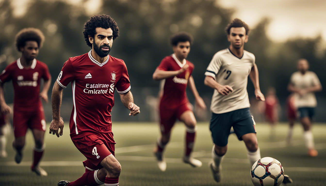 Mohamed Salah Wallpaper 1344x768