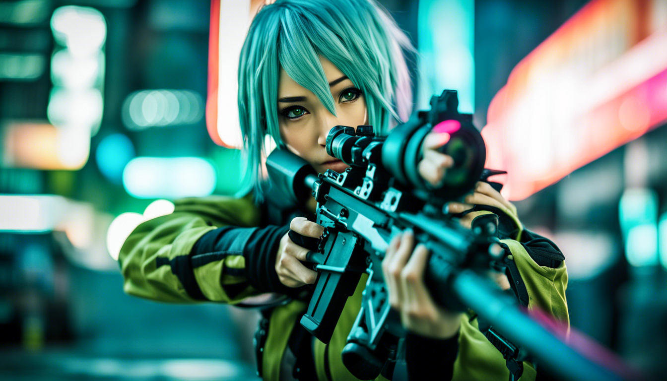 Sinon Wallpaper 1344x768