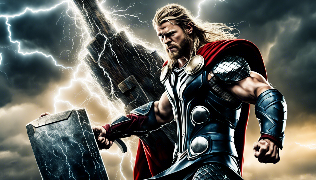Thor Love And Thunder 4k Wallpaper 1344x768