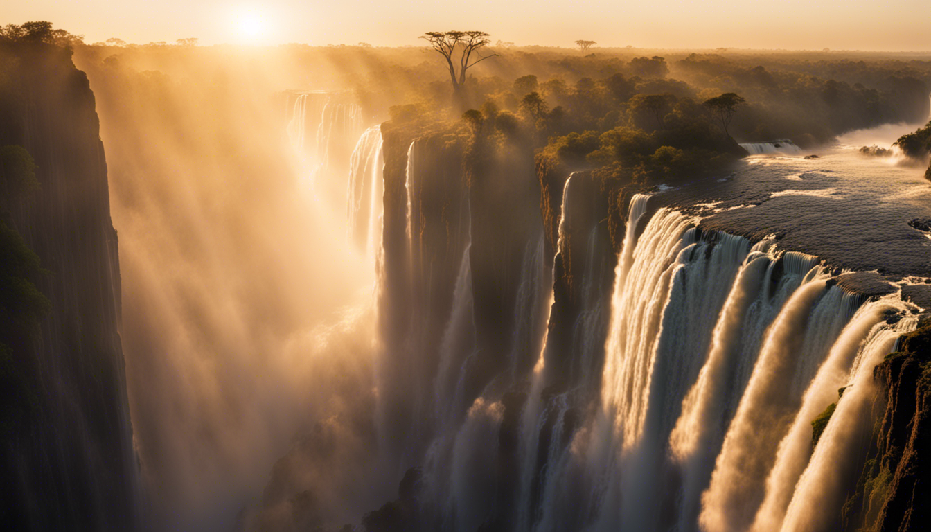 Victoria Falls Wallpaper 1344x768