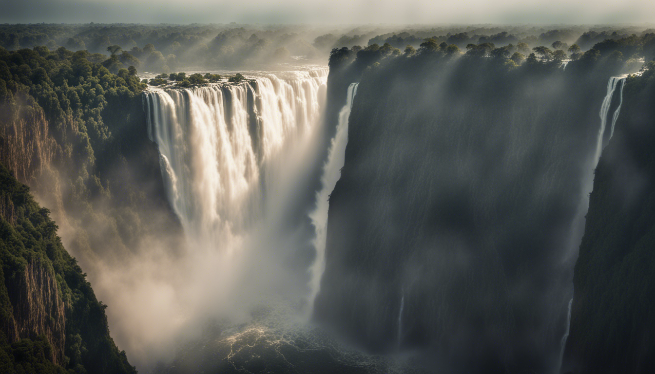 Victoria Falls Wallpaper 1344x768